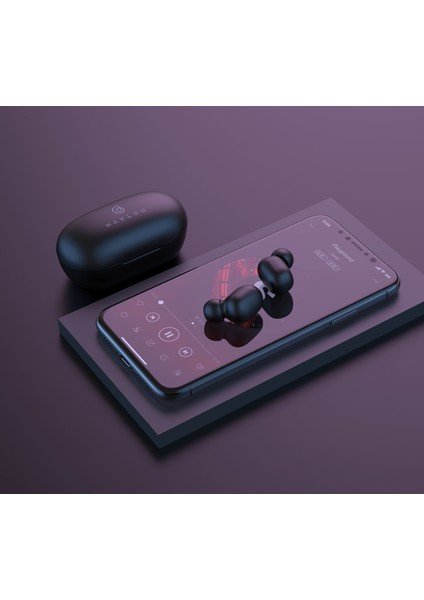GT1 XR TWS Kablosuz Bluetooth Kulaklık - Qualcomm QCC3020 aptX Chipset - Siyah