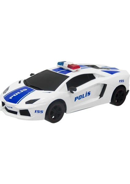 1:16 Sürtmeli Polis Arabası