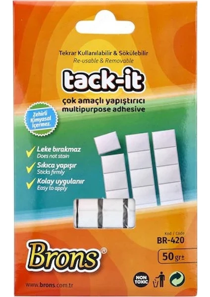 Tack-It Hamur Yapıştırıcı Beyaz