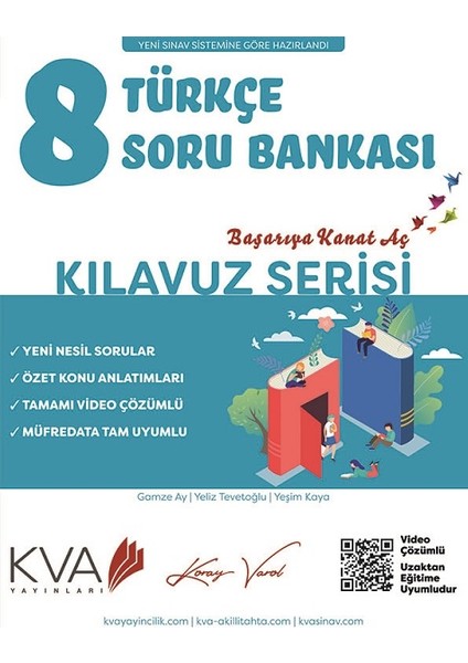 8.Sınıf Kılavuz Serisi Türkçe Soru Bankası