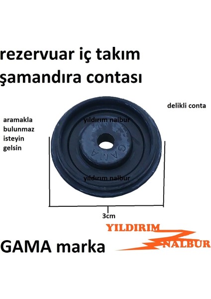 Rezervuar Şamandıra Contası İç Takım Flatör Contası