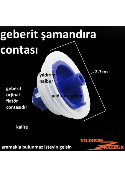 Flatör Şamandıra Contası Gömme Rezervuar İç Takım Contası Doldurma Contası