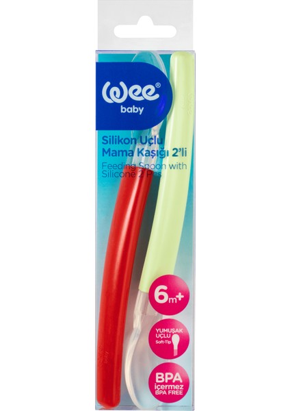 Wee Baby 207 Meyve Süzgeci & 122 2'li Mama Kaşığı