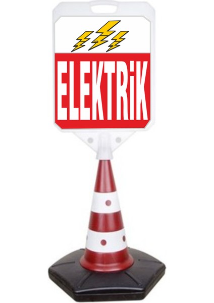 Elektirk Temalı Uyarı ve Yönlendirme Dubası 1 Adet