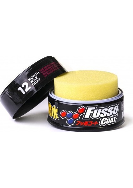 SOFT99 Fusso Coat 12 Aylık Wax Koyu Renk Avrupa Versiyon 200 gr.