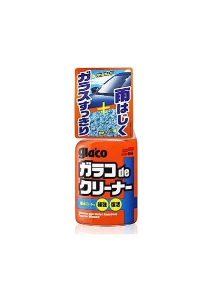 SOFT99 Glaco De Cleaner Cam Temizleme ve Su Itici Sprey 400 ml