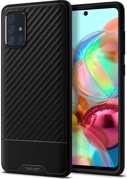 Samsung Galaxy A71 Kılıf Core Armor Matte Black - ACS01227