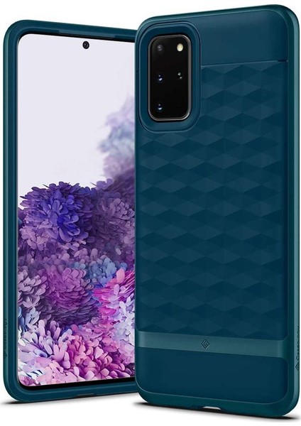Caseology by Spigen Samsung Galaxy S20 Plus Kılıf Parallax Aqua Green - ACS00782