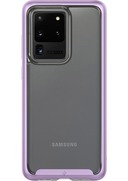 Caseology by Spigen Samsung Galaxy S20 Ultra Kılıf Skyfall Flex Lavender Purple - ACS00736