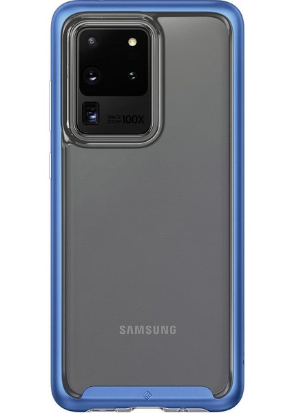 Caseology by Spigen Samsung Galaxy S20 Ultra Kılıf Skyfall Flex Ocean Blue - ACS00735
