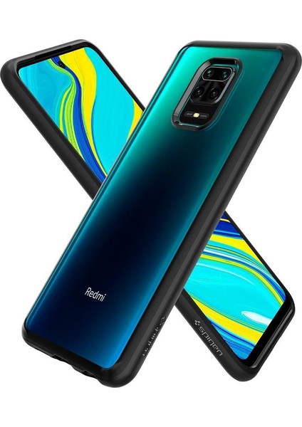 Xiaomi Redmi Note 9S / Note 9 Pro Max / Note 9 Pro / Poco M2 Pro Kılıf Ultra Hybrid Matte Black - ACS01191