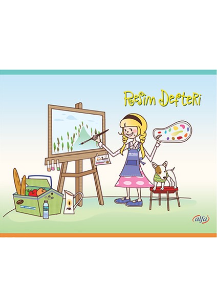 Resim Defteri Küçük Boy 40 Yaprak