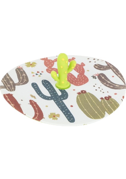 Kaktüs Silikon Kupa Kapağı 10 cm