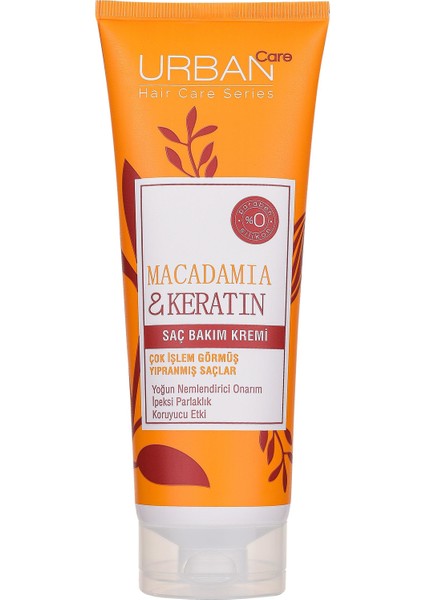 URBAN Care  Macadamia & Keratin Saç Bakım Kremi  250 ml