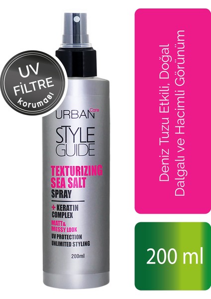 URBAN Care  Style Guide Sea Salt Spray  200 ml