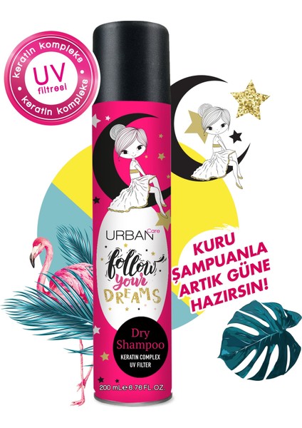 DRY SHAMPOO FOLLOW YOUR DREAMS 200 ML