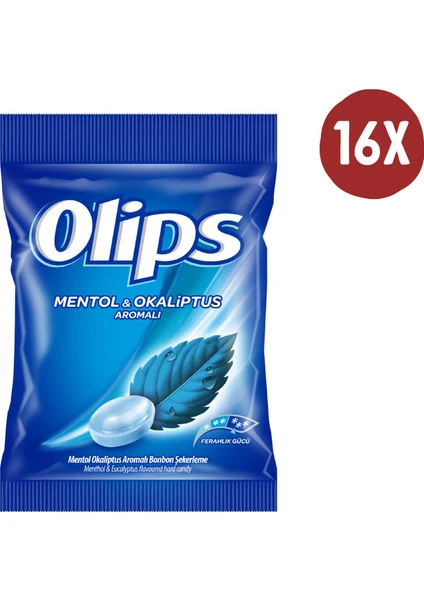 Poşet Mentol Okaliptus 76 gr 16'lı Kutu