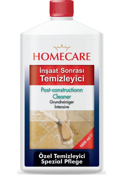 İnşaat Sonrası Derin Temizlik 1000 ml