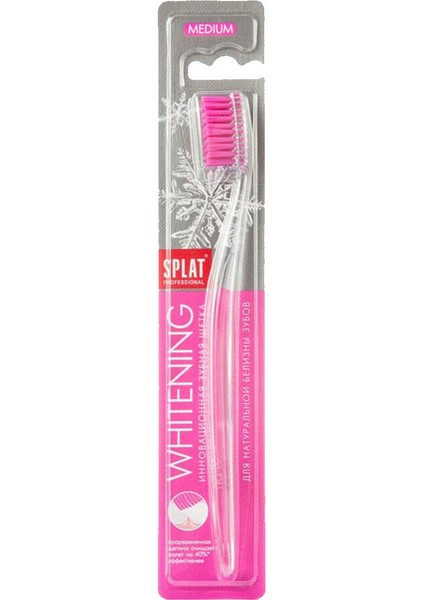 Whitening Diş Fırçası Medium Pembe