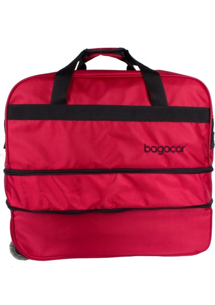 Tekerlekli Genişleyebilir Kabin Boy Seyahat Valizi Kırmızı fiyatları