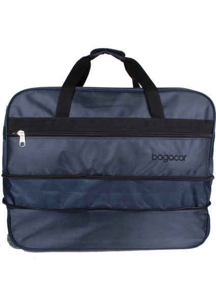 Tekerlekli Genişleyebilir Orta Boy Seyahat Valizi Lacivert fiyatları