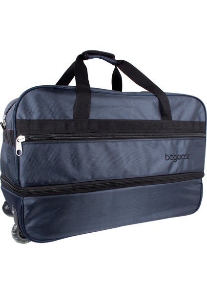 Tekerlekli Genişleyebilir Orta Boy Seyahat Valizi Lacivert modelleri