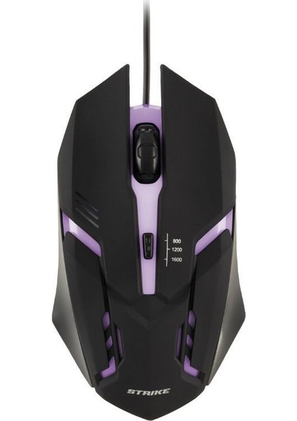 Strike 0194 Rgb Kablolu Gaming Mouse Siyah