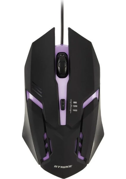 MF Product Strike 0194 Rgb Kablolu Gaming Mouse Siyah