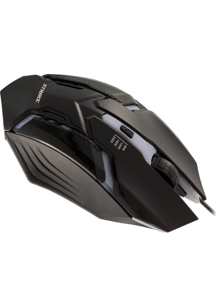 Strike 0194 Rgb Kablolu Gaming Mouse Siyah