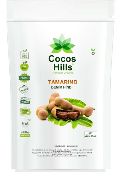 Cocos Hills Tamarind Demir Hindi 330 Gram