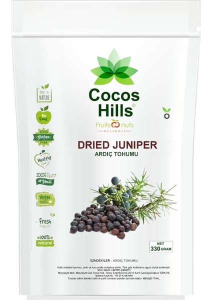 Cocos Hills Juniper Seeds Ardıç Tohumu 330 Gram