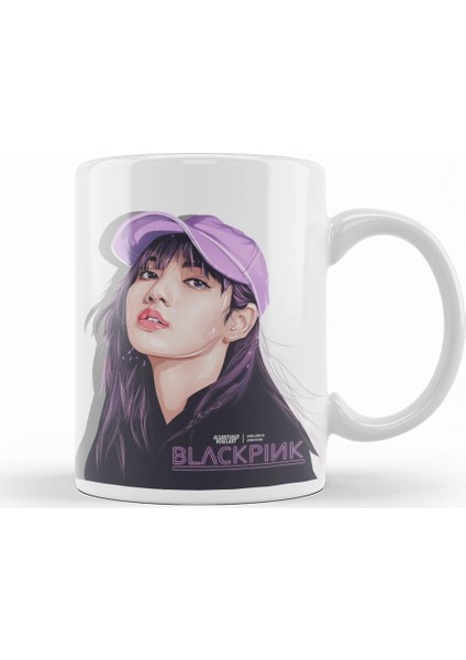 Blackpink Lisa 0 Kupa Bardak Porselen