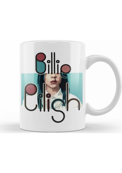 Billie Eilish Kupa Bardak Porselen