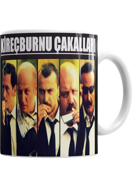 Leyla İle Mecnun Kireçburnu Çakalları Kupa Bardak Porselen