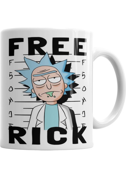 Free Rick Kupa Bardak Porselen