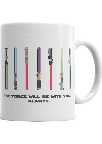 The Force SabersKupa Bardak Porselen