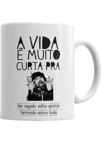 Raul Seixas Kupa Bardak Porselen