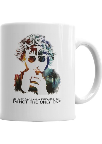 John Lennon Kupa Bardak Porselen