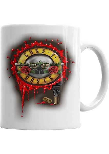 Guns n Roses Kupa Bardak Porselen