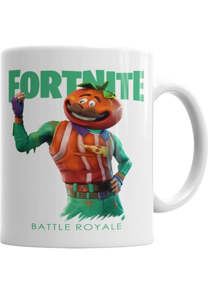 Fortnite Cabeça Tomate Kupa Bardak Porselen