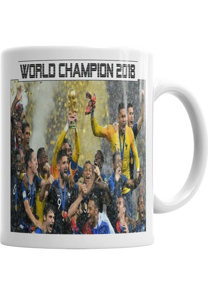 Champions 2018 Kupa Bardak Porselen