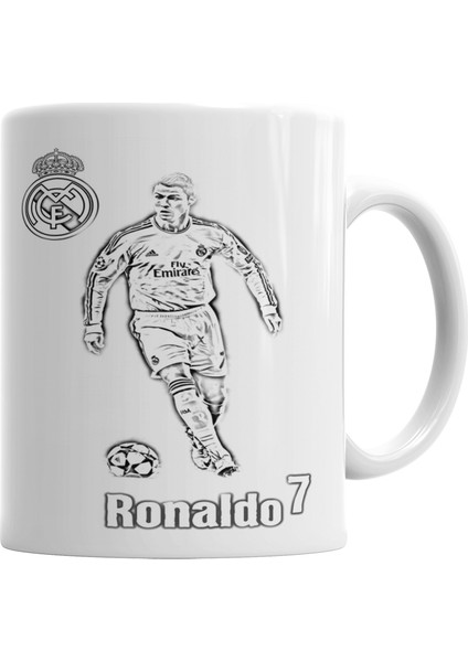 Ronaldo Kupa Bardak Porselen