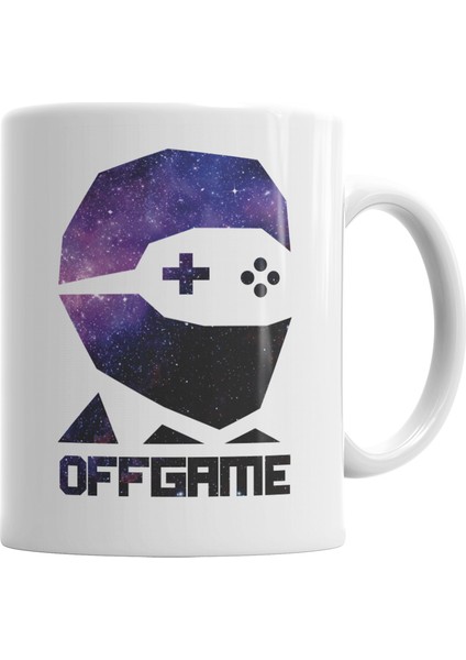 Logo Universo Offgame Kupa Bardak Porselen