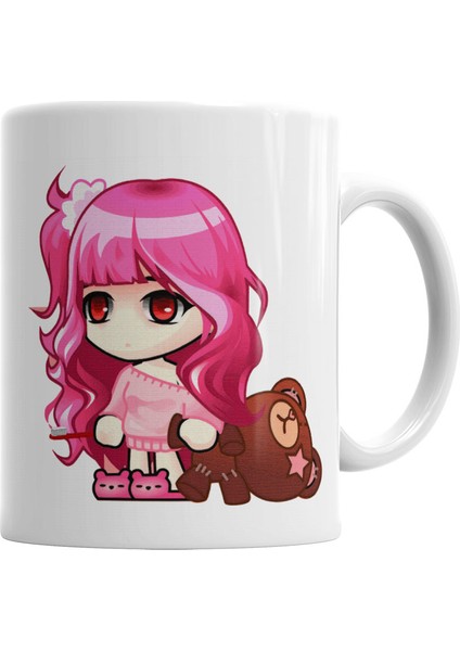 Occult Girl do Fogo Rica Art Work Summoners War Kupa Bardak