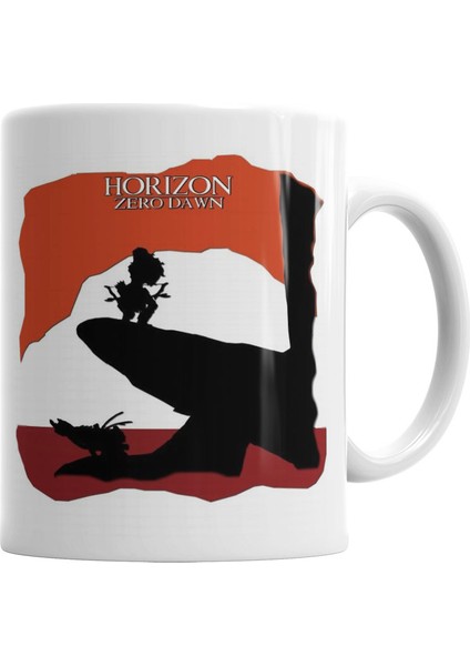 Horizon Zero Dawn 04 Kupa Bardak Porselen