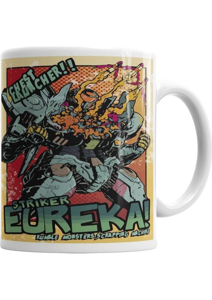 Eureka Kupa Bardak Porselen