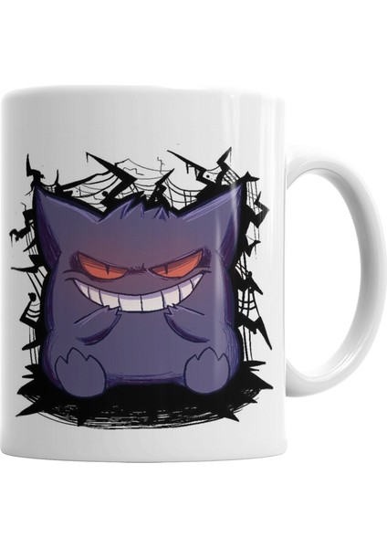 Gengar Kupa Bardak Porselen