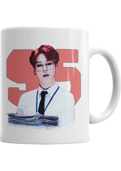 Bts Jimin Kupa Bardak Porselen