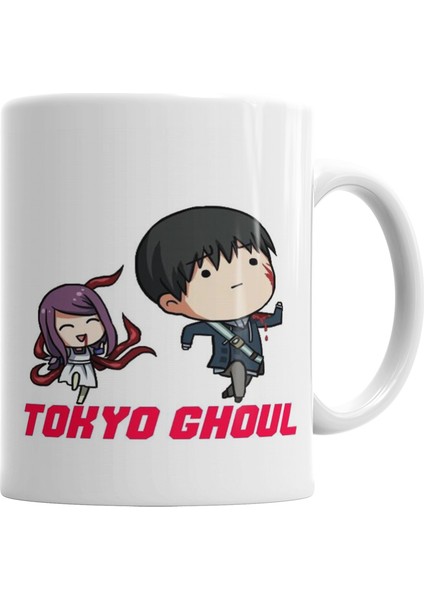 Tokyo Ghoul Kaneki Correndo Kupa Bardak Porselen
