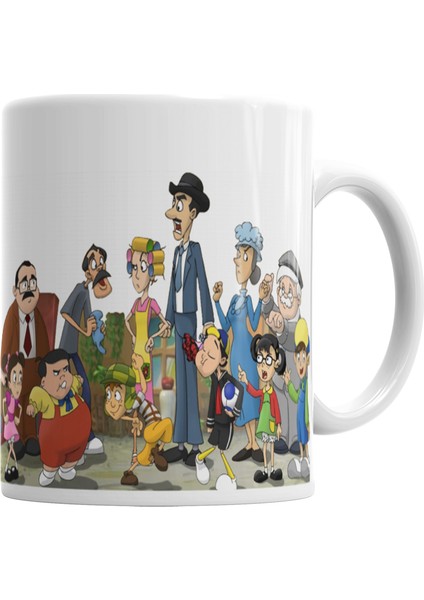 Turma Do Chaves Kupa Bardak Porselen